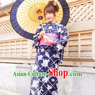 Japanese Traditional Kimono Clothing Complete Set for Women Girls Adults