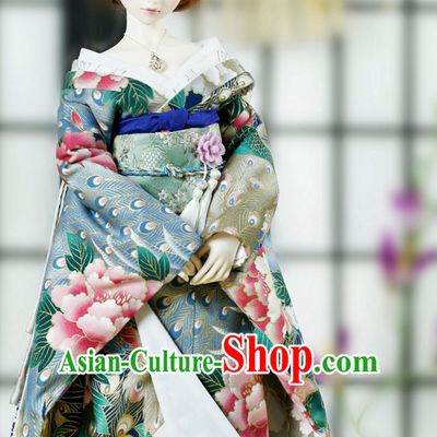 Japanese Traditional Kimono Garments Complete Set for Women Girls Adults