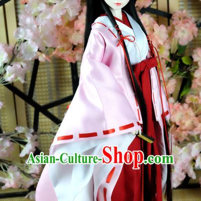 Japanese Traditional Kimono Garments Complete Set for Women Girls Adults