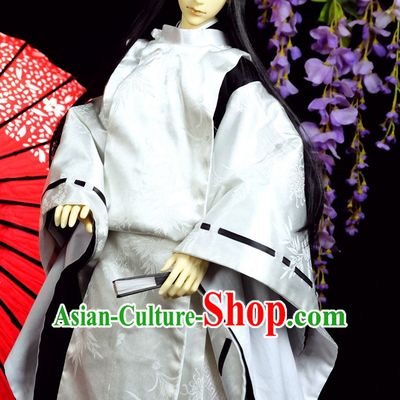Japanese Traditional Kimono Clothes Complete Set for Men Boys Adults