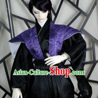Japanese Traditional Prince Kimono Clothes Complete Set for Men Boys Adults