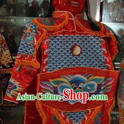 Top Handmade Adult Human Size Taiwan Dianyin Prince Puppet Props Costumes Armor Decorations Display Parade