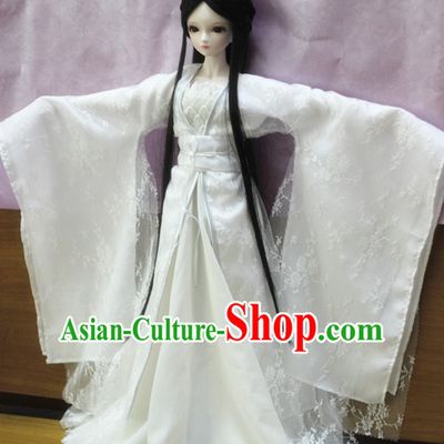 Chinese Classical Fairy Dance Costumes Complete Set for Women Girls Adults Children