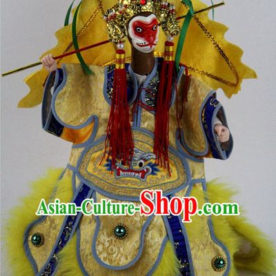 Top Traditional Chinese Ancient Handmade Sun Wukong Glove Puppets Hand Marionette Puppet Hand Puppets
