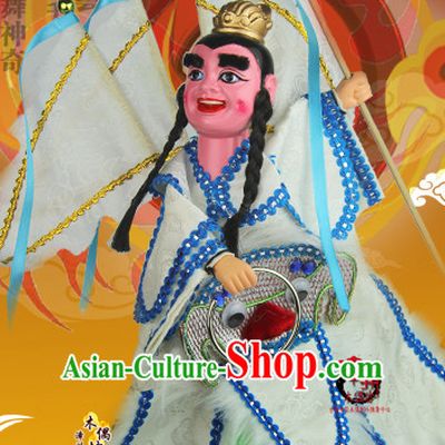 Taiwan Traditional Chinese Ancient Handmade Prince Hand Marionette Puppet Hand Puppets