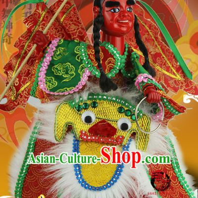 Taiwan Traditional Chinese Ancient Handmade Dianyin Prince Hand Marionette Puppet Hand Puppets