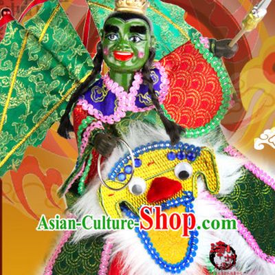 Taiwan Traditional Chinese Ancient Handmade Prince Hand Marionette Puppet Hand Puppets