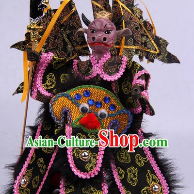 Traditional Chinese Handmade Niu Mo Wang Glove Puppet String Puppet Hand Puppets Hand Marionette Puppet Arts Collectibles