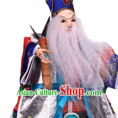 Traditional Chinese Handmade Immortal Glove Puppet String Puppet Hand Puppets Hand Marionette Puppet Arts
