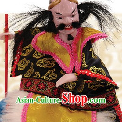 Traditional Chinese Handmade Tie Guaili Immortal Hand Puppets Hand Marionette Puppet