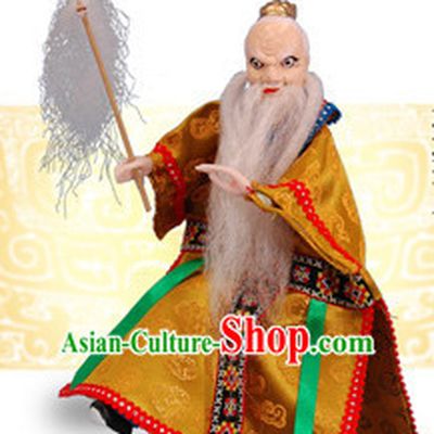 Traditional Chinese Handmade Wiser Hand Puppets Hand Marionette Puppet