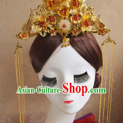 Top Chinese Classic Wedding Headpieces Accessories for Brides