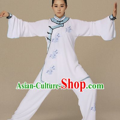 Top Kung Fu Competition Suits Kung Fu Gi Kung Fu Apparel Oriental Dress Wing Chun Apparel Taiji Uniform Chinese Kung Fu Outfit for Men Women Kids  Adults
