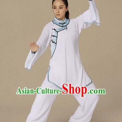 Top Kung Fu Competition Suits Kung Fu Gi Kung Fu Apparel Oriental Dress Wing Chun Apparel Taiji Uniform Chinese Kung Fu Outfit for Men Women Kids  Adults