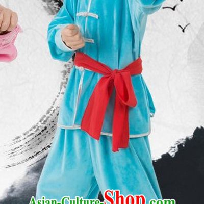 Chinese Kung Fu Costume for Kids Girls Boys