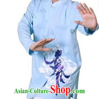 Chinese Traditional Kung Fu Practice and Competition Costume Wing Chun Apparel Taiji Tai Chi Uniform for Adults Children Women Girls