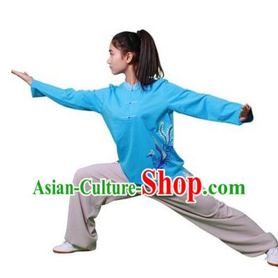 Chinese Traditional Kung Fu Practice and Competition Costume Wing Chun Apparel Taiji Tai Chi Uniform for Adults Children Women Girls