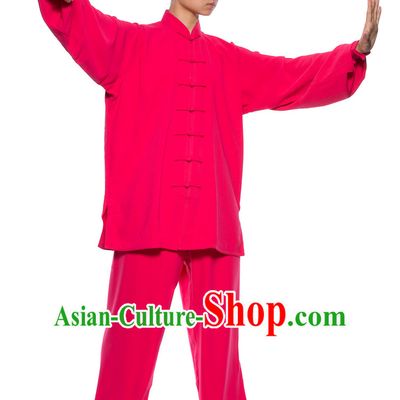 Chinese Traditional Kung Fu Martial Arts Practice and Competition Costume Wing Chun Apparel Taiji Tai Chi Uniform for Adults Children Women Girls