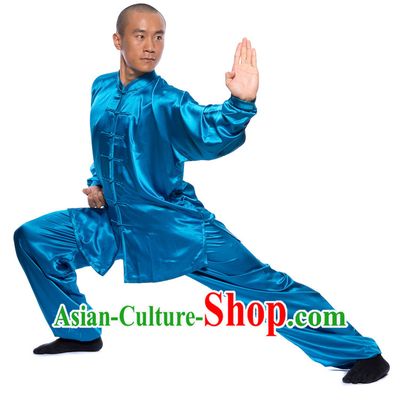 Chinese Traditional Kung Fu Martial Arts Practice and Competition Costume Wing Chun Apparel Taiji Tai Chi Uniform for Adults Children Men Women Boys Girls
