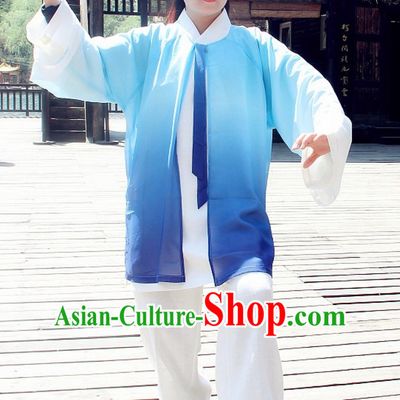 Top Wudang Tai Ji Master Taoist Uniform Taiji Tai Chi Uniforms for Adults Children Men Women Boys Girls