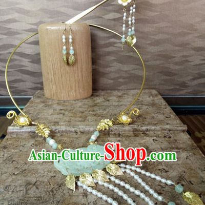 Ancient Chinese Handmade Empress Princess Queen Necklace