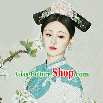Ancient Chinese Handmade Zhen Shuang Style Headpieces