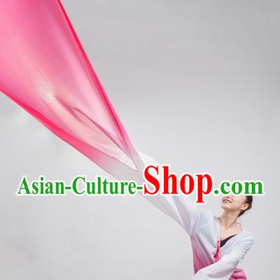 Color Transition Chinese Classical Water Sleeves Long Sleeves Dancing Costume for Women or Girls