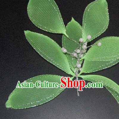 Handmade Chinese Leaf Headpieces