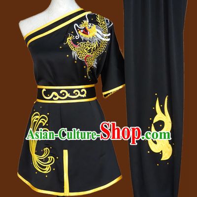 Southern Fist Top Mandarin Tai Chi Taiji Kung Fu Martial Arts Competition Uniform Dresses Suits Outfits for Adults