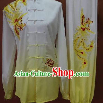 Top Mandarin Tai Chi Taiji Kung Fu Martial Arts Competition Uniforms Dresses Suits Outfits for Adults