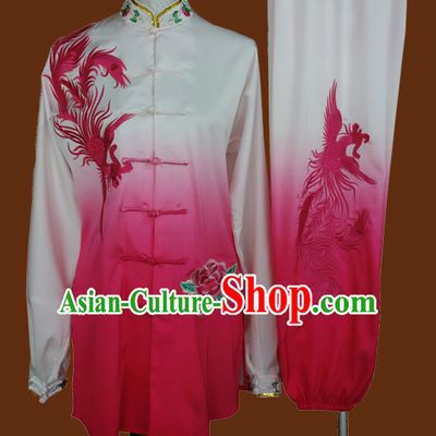 Top Mandarin Tai Chi Taiji Kung Fu Martial Arts Competition Uniforms Dresses Suits Outfits for Adults