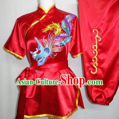 Top Tai Chi Taiji Kung Fu Gongfu Martial Arts Wu Shu Competition Uniforms Dresses Suits Outfits for Adults and Kids