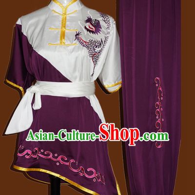 Top Tai Chi Taiji Kung Fu Gongfu Martial Arts Wu Shu Competition Uniforms Dresses Suits Outfits for Adults and Kids