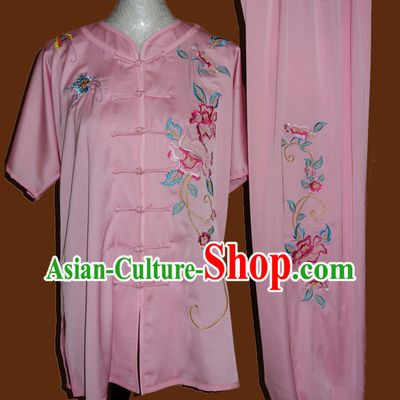 Top Tai Chi Taiji Kung Fu Gongfu Martial Arts Wu Shu Wushu Championship Competition Uniforms Dresses Suits Outfits for Adults and Kids