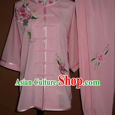 Top Tai Chi Taiji Kung Fu Gongfu Martial Arts Wu Shu Wushu Championship Competition Uniforms Clothes Dresses Suits Outfits for Adults and Kids
