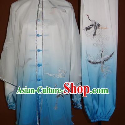 Top Tai Chi Taiji Kung Fu Gongfu Martial Arts Wu Shu Wushu Championship Competition Uniforms Clothes Dresses Suits Outfits for Adults and Kids
