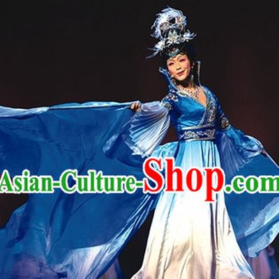 Ancient Chinese Tang Dynasty Empress Dresswear and Hair Accessories Complete Set