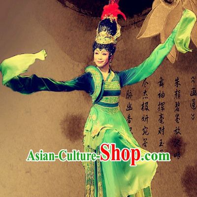 Ancient Chinese Tang Dynasty Empress Garment and Hair Accessories Complete Set