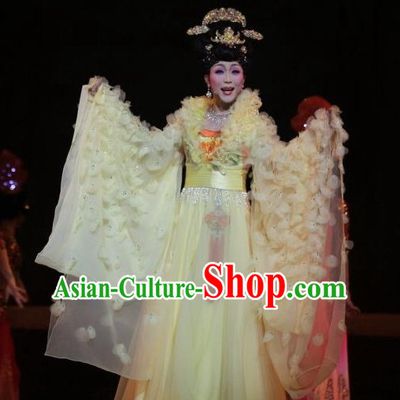Ancient Chinese Tang Dynasty Empress Garment and Hair Accessories Complete Set