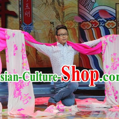 12 Meters Flower Pure Silk Dance Ribbon Dancing Ribbons