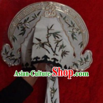 Handmade Ancient Traditional Chinese Embroidered Young Men Hat Oriental Hats Asian Fashion