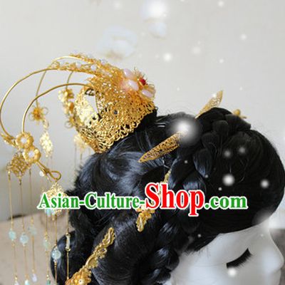 Ancient Chinese Empress Princess Queen Crown Coronet Headpieces Headdress