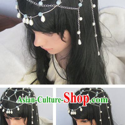 Ancient Chinese Empress Princess Phoenix Queen Crown Coronet Headpieces Headdress Hair Accessories Set