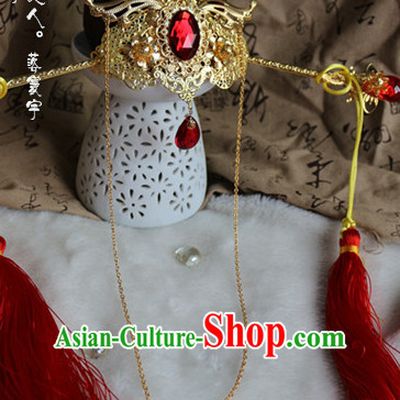 Ancient Chinese Emperor Prince Crown Headpieces