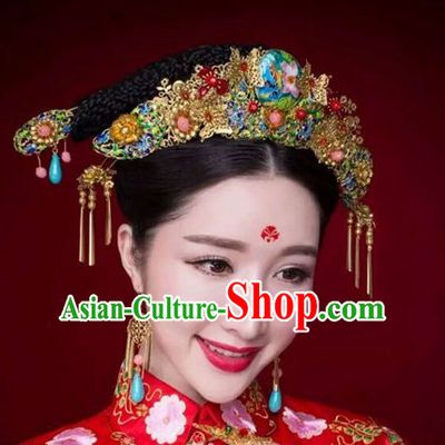 Ancient Chinese Hair Style Accessories Hair Sticks Clips Hair Pin Hair Pieces Combs Ancient Chinese Chopsticks Asian Wedding Bridal Hair Ornaments