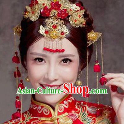 Ancient Chinese Hair Style Accessories Hair Sticks Clips Hair Pin Hair Pieces Combs Ancient Chinese Chopsticks Asian Wedding Bridal Hair Ornaments