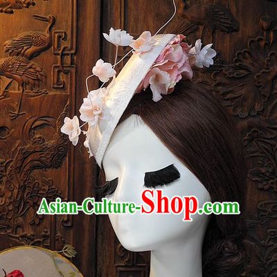 Handmade Flower Spring Hat Headpieces for Girls and Women