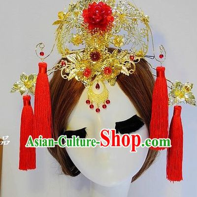 Ancient Chinese Empress Princess Queen Hair Style Accessories Hair Sticks Clips Hair Pin Hair Pieces Combs Ancient Chinese Chopsticks Asian Wedding Bridal Hair Ornaments Crown