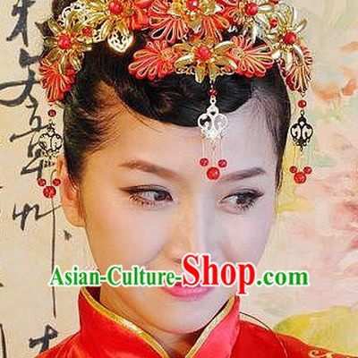 Ancient Chinese Empress Princess Queen Hair Style Accessories Hair Sticks Clips Hair Pin Hair Pieces Combs Ancient Chinese Chopsticks Asian Wedding Bridal Hair Ornaments Crown