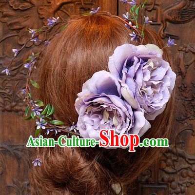 Top Handmade Flower Decoration Hat Dress Hat for Ladies